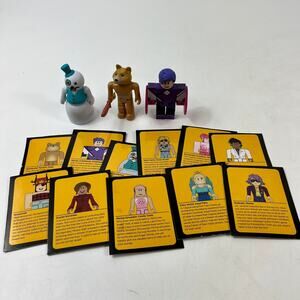 Roblox Celebrity Collection Series 4 Snow Gentleman Doge Amethysto Lot 3 Figures